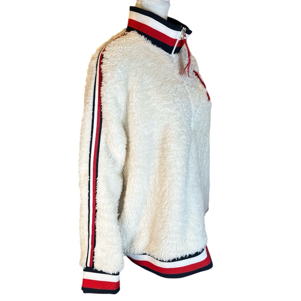 Tommy Hilfiger “Jordan Sherpa”Quarter Zip Sweatshirt - Picture 7 of 10